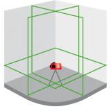 3D-Laser / Kreuzlinien- und 360° Linienlaser