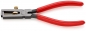 Preview: Knipex Abisolierzange L.160mm pol.Ku.-Überzug m.Öffnungsf.