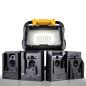 Preview: LED`s WORK 18V Mehrmarken - Arbeitsleuchte für Elektrowerkzeug - 20W 2000lm 5000K