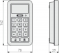 Preview: Bluetooth®-Tastatur HomeTec Pro CFT3100 weiß