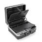 Preview: Schalenkoffer B470xT200xH365mm 34,3 l ABS-Kunststoff Alu-Rahmen Modul-Lamellen
