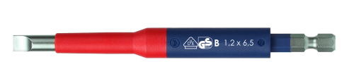 felo VDE Safety Bit E 6,3 1000V Schlitz SL 6,5 x 1,2 x 125
