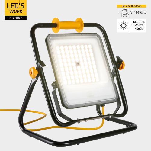 LED`s WORK Profi Baustrahler Klasse 2 - 150W 21000Lm 4000K