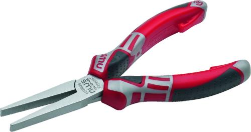NWS Langbeck Flachzange 2K 160mm mattchrom
