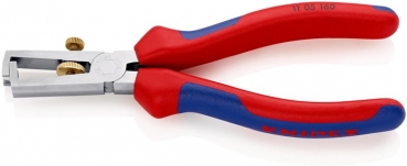 Knipex Abisolierzange L.160mm verchr.Mehrkomp.-Hülle m.Öffnungsf.
