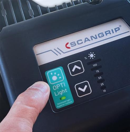 Scangrip LED-Arbeitsleuchte NOVA 4 29 W 400-4000 lm 5 m H07RN-F 3G1 mm² IP67