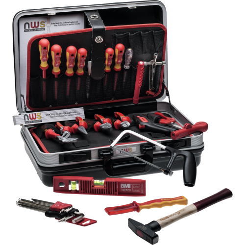 NWS Elektriker-Werkzeugkoffer Premium, 24-tlg.