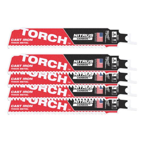 Milwaukee 150x8 TORCH™ Nitrus Säbelsägeblatt VE=5