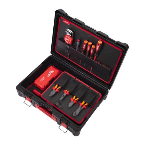 Milwaukee Elektriker PACKOUT Koffer 62-tlg.
