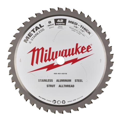 Milwaukee Metallkreissägeblatt Ø203x15.87mm Z42