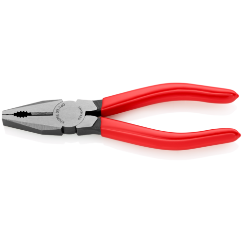 Knipex Kombizange, Kopf poliert, Griff KU-überzogen