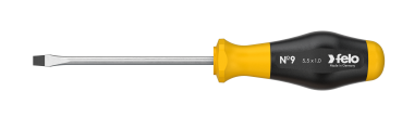 felo N°9 Schlitz-Schraubendreher mit 2K-Griff 4,0x0,8mm