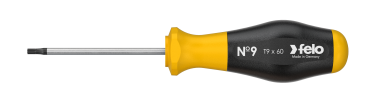 felo N°9 TORX®-Schraubendreher TORX® 9 mit 2K-Griff
