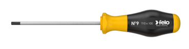 felo N°9 TORX®-Schraubendreher TORX® 10 mit 2K-Griff