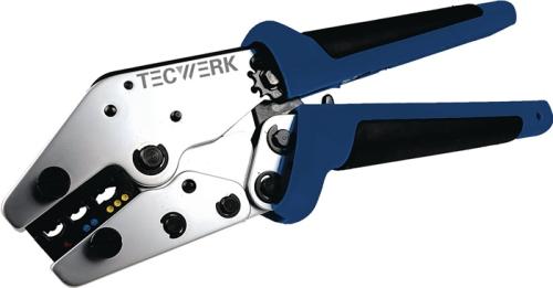 TECWERK Crimpzange L.235mm 0,5-6 (AWG 20...10)mm²