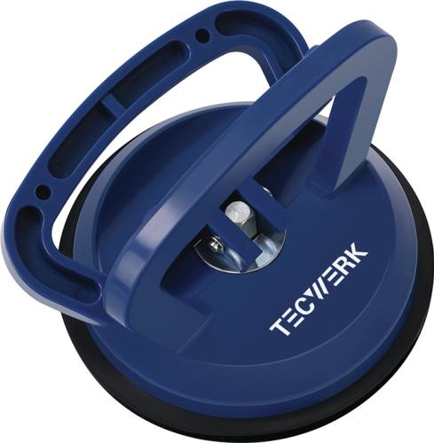 TECWERK Saugheber Tragfähigkeit 45 kg Kopf-Ø 118 mm 1 Kopf ABS Kunststoff