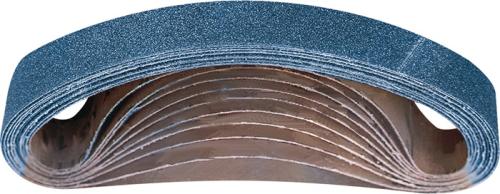 TECWERK Schleifband L.457mm B.13mm K.40-120 f.INOX Zirkonkorund 10er-Pack