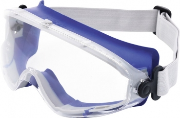Promat Vollsichtschutzbrille DAYLIGHT TOP EN 166 Rahmen blau,Scheibe klar PC