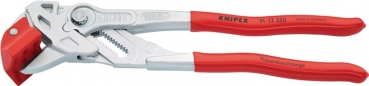 Fliesenlochzange 250 mm Chrom-Vanadium-Stahl Griff Kunststoffüberzug KNIPEX