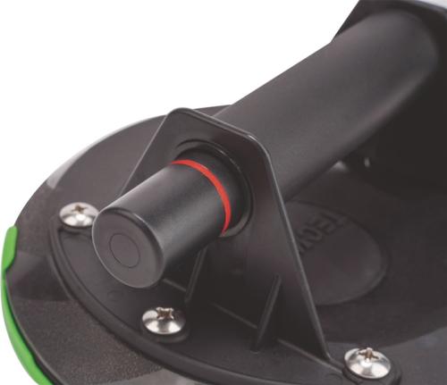 TECWERK Pumpensaugheber Tragfähigkeit 120 kg Kopf-Ø 200 mm 1 Kopf Kunststoff