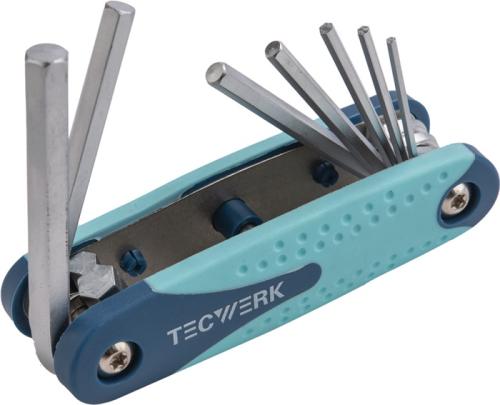 TECWERK Schraubendreher-Satz 7-teilig Handklapphalter SW 2 - 8mm