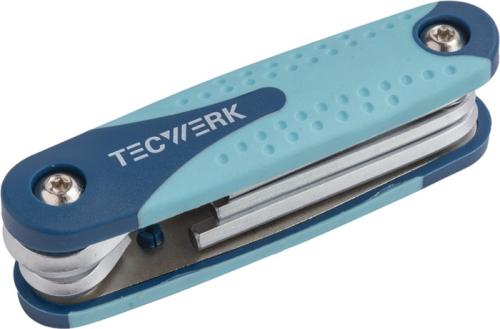 TECWERK Schraubendreher-Satz 7-teilig Handklapphalter SW 2 - 8mm