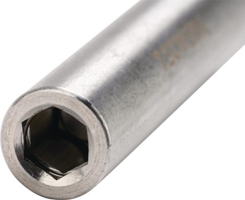 TECWERK Bithalter 1/4 Zoll mit Magnet & Sprengr. L.75mm