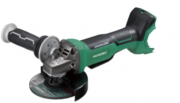 HiKoki Akku-Winkelschleifer  mit Totmannschalter G3613DB (Basic) im Systemkoffer  HSC III