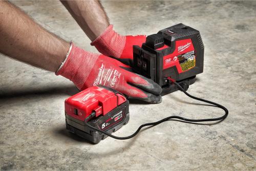 Milwaukee L4CLLP-301C Kreuzlinienlaser inkl. Lotfunktion