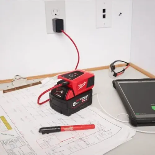 Milwaukee M18TC-0 Reise-Ladegerät