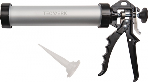 TECWERK Handfugenpistole Profi geschl.f.310ml Kartuschen/Beutel b.400ml