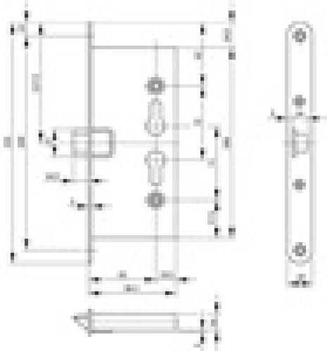 BKS FH-Mittelfallenschloß 24/65/72/9 re/li verz.