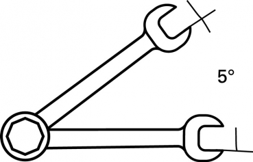 Promat Maulringratschenschlüssel Schlüsselweite 8 bis 24mm