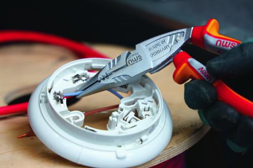 NWS VDE 45° Flach.-/Spitz.-/ Abisolier - Kombizange ErgoMulti