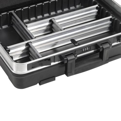 Schalenkoffer B470xT200xH365mm 34,3 l ABS-Kunststoff Alu-Rahmen - WZ-Taschen