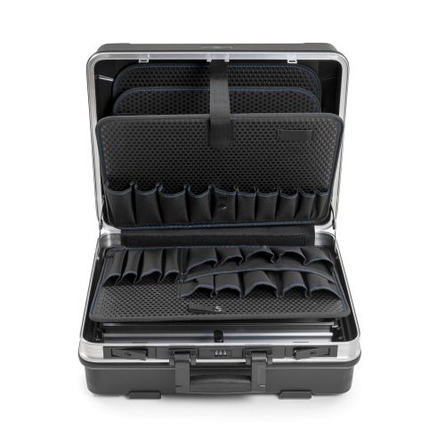 Schalenkoffer B470xT200xH365mm 34,3 l ABS-Kunststoff Alu-Rahmen - WZ-Taschen