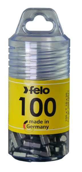 felo Bit C 6,3 Industrie TORX® T 10 x 25 100er-Pack
