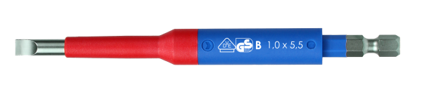 felo VDE Safety Bit E 6,3 1000V Schlitz SL 5,5 x 1,0 x 125