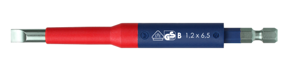 felo VDE Safety Bit E 6,3 1000V Schlitz SL 6,5 x 1,2 x 125