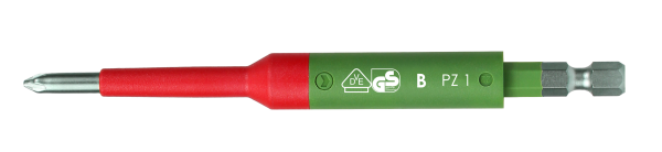 felo VDE Safety Bit E 6,3 1000V Pozidriv PZ 1 x 125