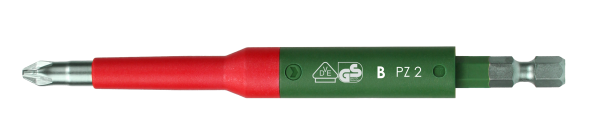 felo VDE Safety Bit E 6,3 1000V Pozidriv PZ 2 x 125