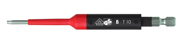felo VDE Safety Bit E 6,3 1000V TORX® T 10 x 125