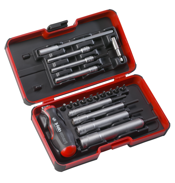 felo XL-Strongbox smart Evo M-Tec 20-tlg. SL/PH/PZ/TORX®/SW/BH