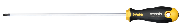 felo ERGONIC® Pozidriv-Schraubendreher PZ2x300 mit 3K-Griff