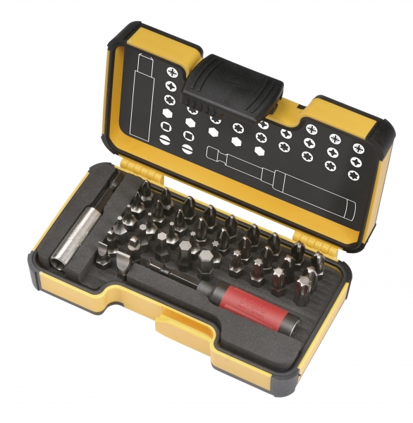 Felo Bits 38 Bitsatz 38tlg. inkl. Felo-Star Automatikhalter