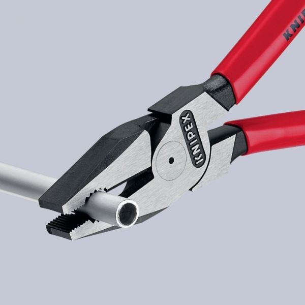 Knipex Kraft-Kombizange schwarz atramentiert, KUSTO-Griff
