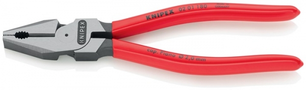 Knipex Kraft-Kombizange schwarz atramentiert, KUSTO-Griff