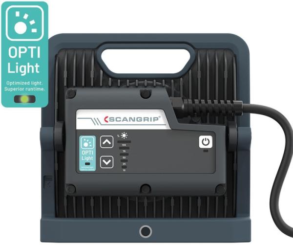 Scangrip LED-Arbeitsleuchte NOVA 4 29 W 400-4000 lm 5 m H07RN-F 3G1 mm² IP67