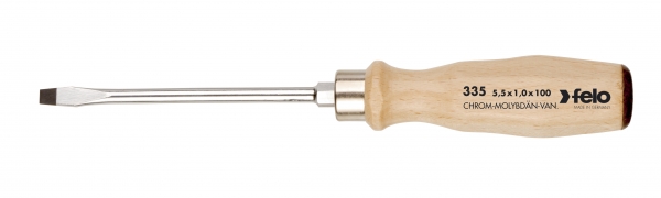 Holzheft Schraubendreher Flach-Klinge 12.0x2.0mm