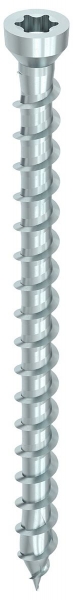 HECO-TOPIX-plus 10,0 x 700, Zylindersenkkopf, T-Drive, Vollgewinde, verzinkt blau